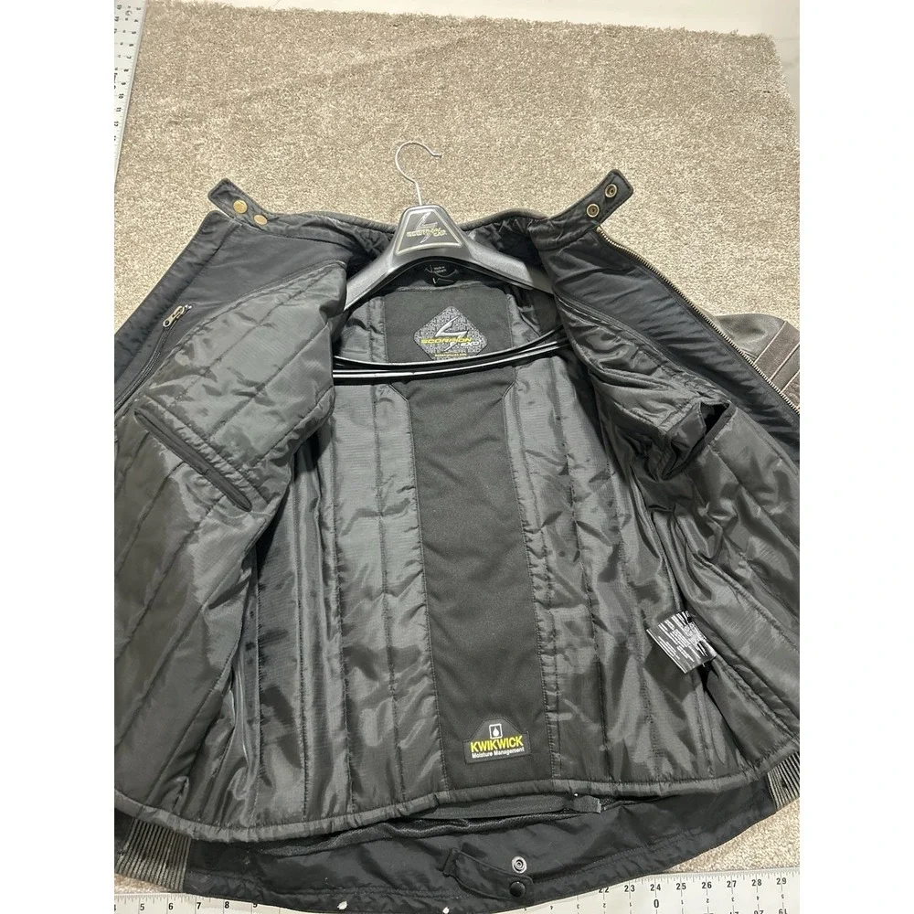 Scorpion 3XL‎ 1909 Vintage Biker Armored Padded Motorcycle Leather Jacket